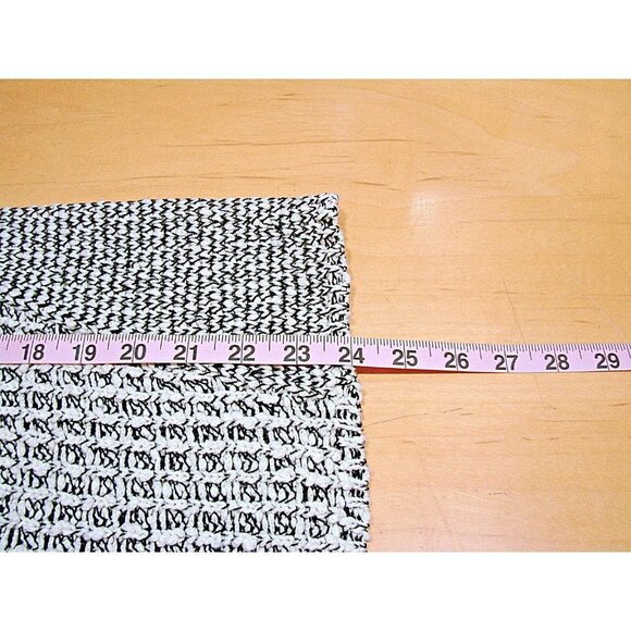 Chicos Womens Sleeveless Scoop Neck Marled Knitted Top Ivory Black Sz 1 -Sm 8/10 - Picture 6 of 9